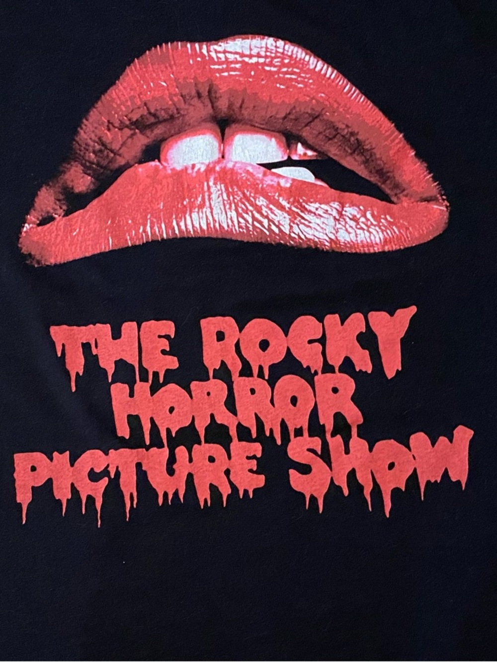 Torrid The Rocky Horror Picture Show Black Graphic Tee with Red Lips Size 3X - Picture 3 of 10
